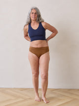 Free Label slow fashion bamboo bra goldie bra in navy
