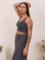 CHARCOAL THOMPSON BRA