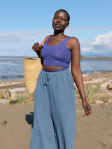 sloane pant ultra wide leg cotton gauze pant bohemian style