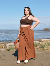 sloane pant ultra wide leg cotton gauze pant bohemian style