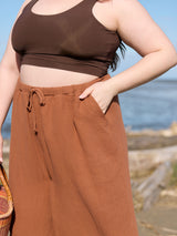 sloane pant ultra wide leg cotton gauze pant bohemian style