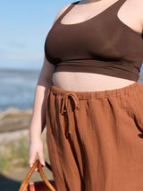 sloane pant ultra wide leg cotton gauze pant bohemian style