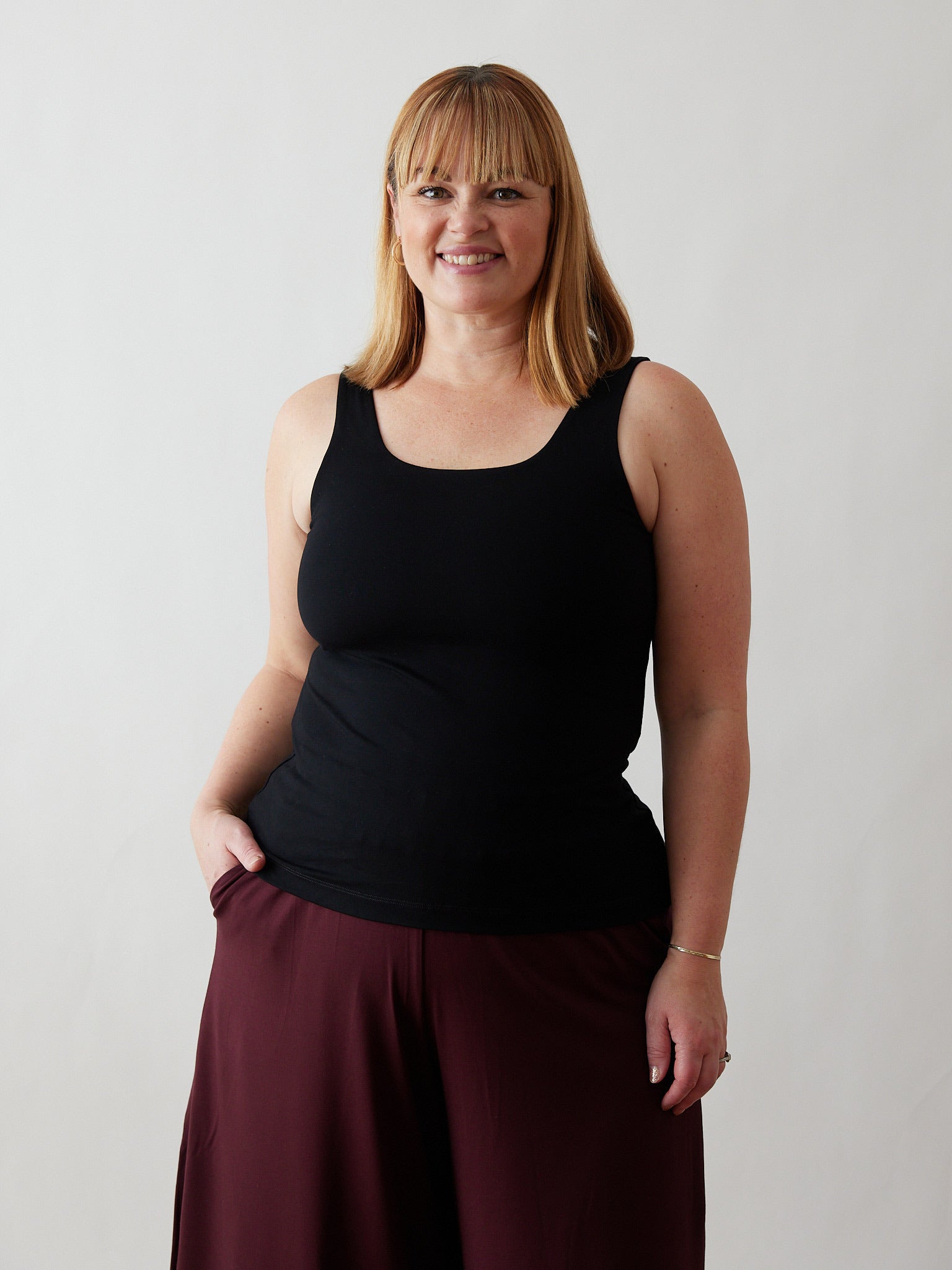 Reina Tank - Black