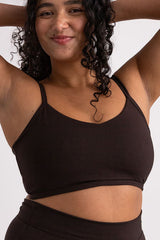 Free Label Holly bra, wirefree elastic free bralette Canadian made