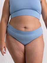 blue bamboo underwear low rise made in canada