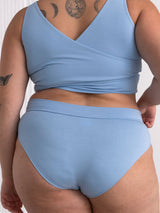 blue bamboo underwear low rise made in canada