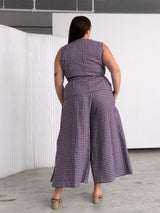 Slow fashion linen crop pants size inclusive