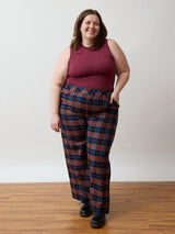 AS IF PLAID LORETTA PANT