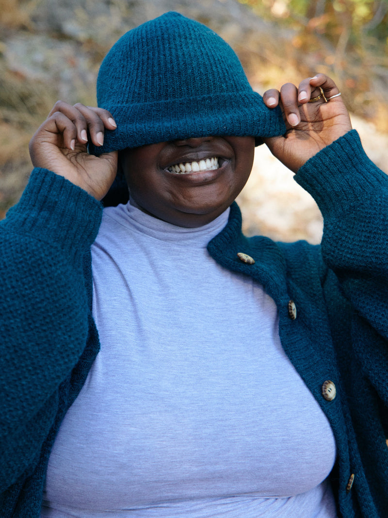alpaca wool beanie made in peru toque