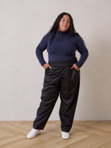 Free Label wrap Ava Pant work friendly straight leg plus size trouser