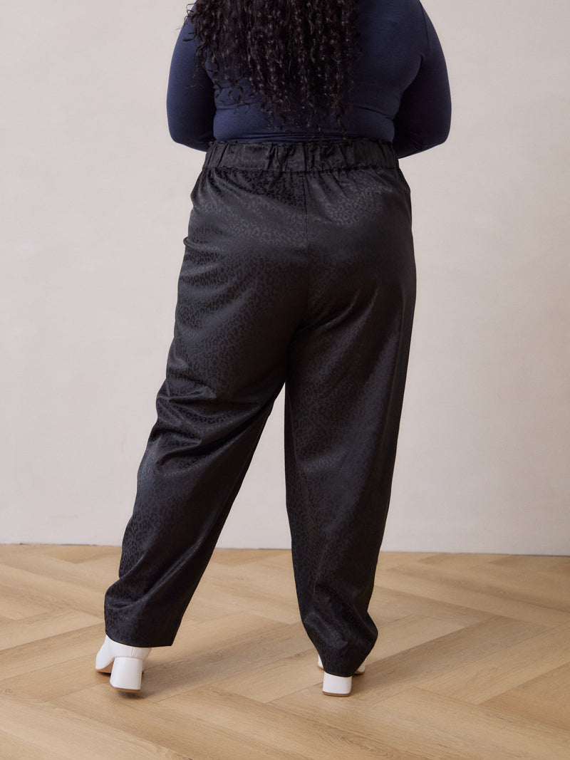 Free Label wrap Ava Pant work friendly straight leg plus size trouser