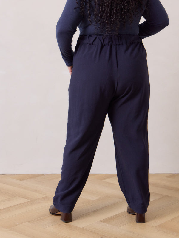 Free Label wrap Ava Pant work friendly straight leg plus size trouser