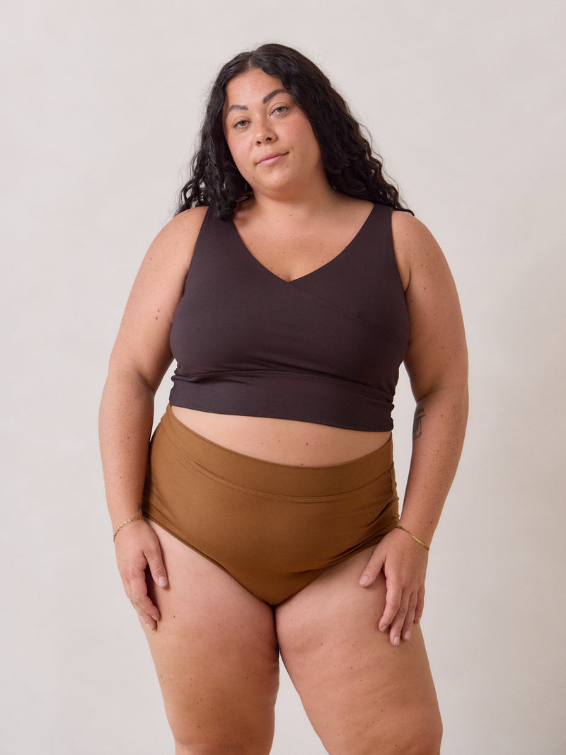 Free Label ultra high rise bamboo underwear