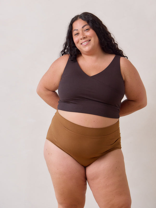 Free Label ultra high rise bamboo underwear