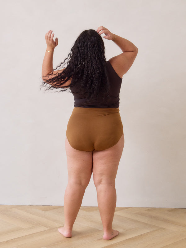 Free Label ultra high rise bamboo underwear