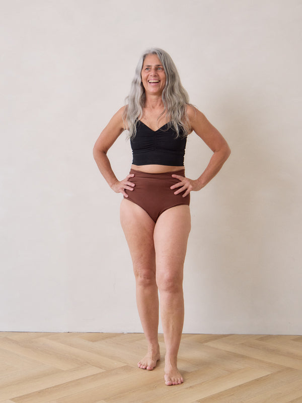 Free Label ultra high rise bamboo underwear