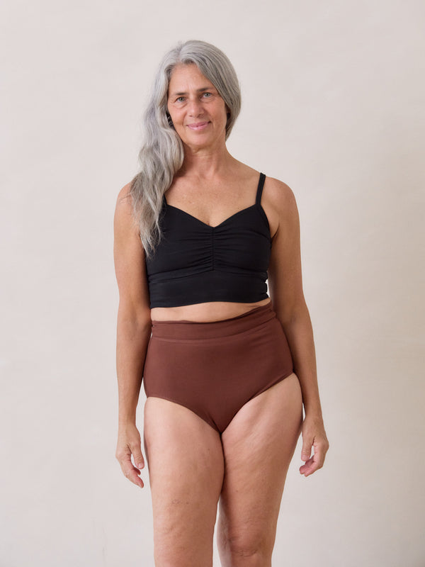 Free Label ultra high rise bamboo underwear