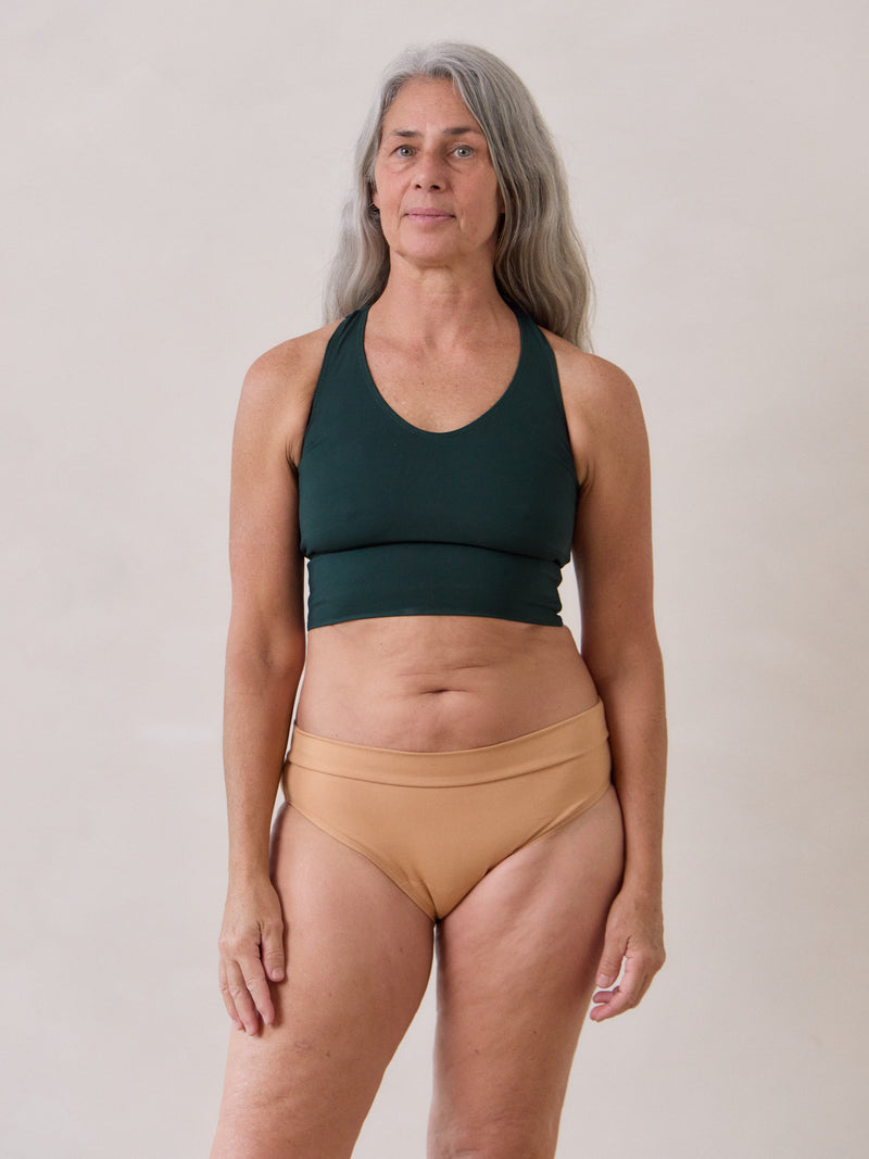 Free Label Forest Goldie Bra, bamboo raceback lounge bra