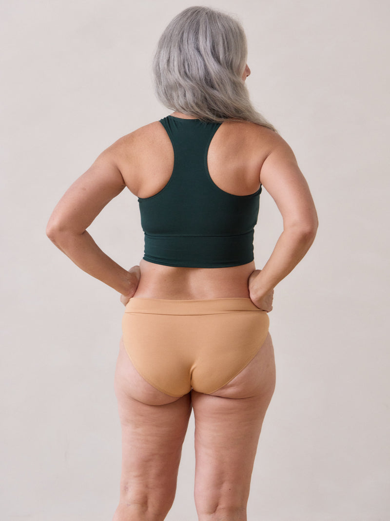 Free Label Forest Goldie Bra, bamboo raceback lounge bra