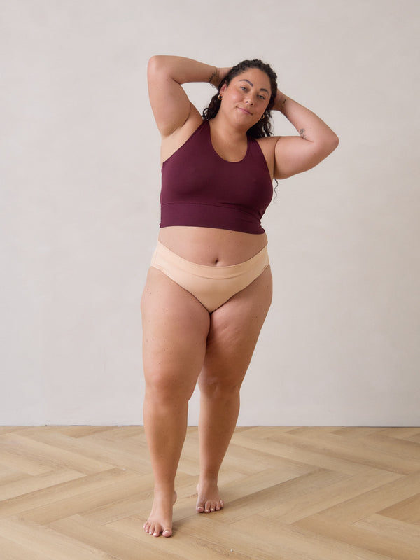 Free Label low rise hipster underwear, bamboo undies