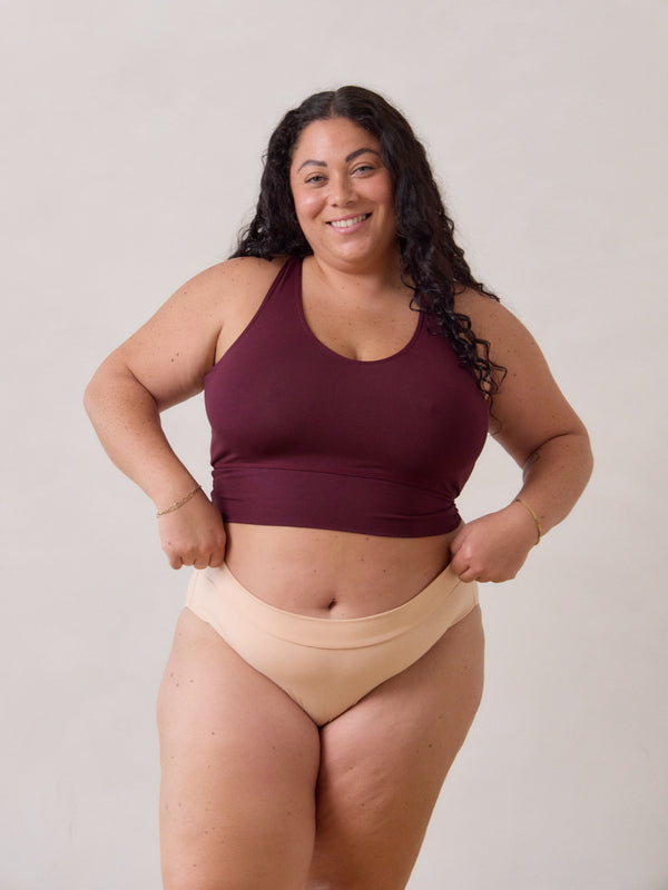 Free Label low rise hipster underwear, bamboo undies