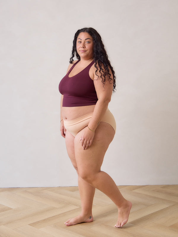Free Label low rise hipster underwear, bamboo undies