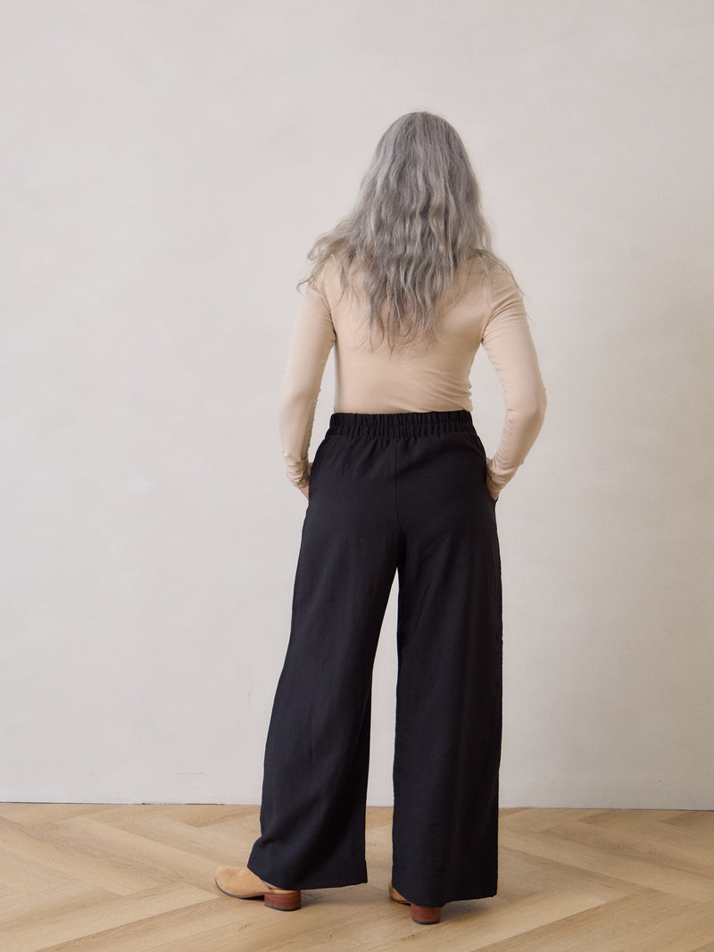 Free Label black loretta pant