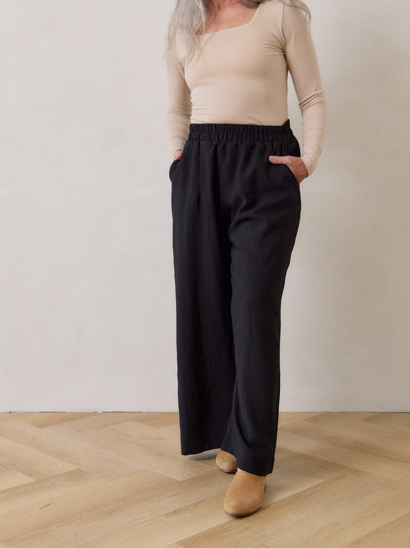 Free Label black loretta pant