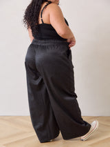 BLACK LEOPARD LORETTA PANT