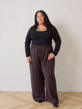 Free Label Loretta wide leg pant in gothic