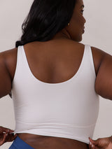 WHITE BECKY BRA