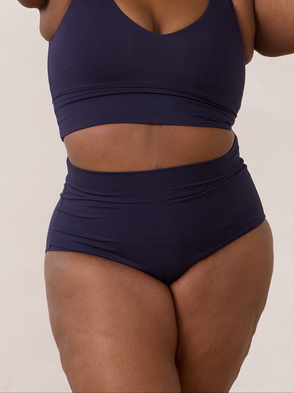 Canadian made high rise bamboo undies. Size inclusive. Free Label Ink Kealy Undie