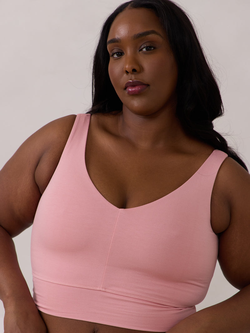 Free Label Ballet Becky Bra, made in canada bamboo bra for big busts. Size inclusive slow fashion