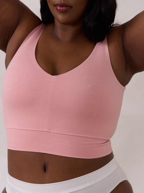 Free Label Ballet Becky Bra, made in canada bamboo bra for big busts. Size inclusive slow fashion