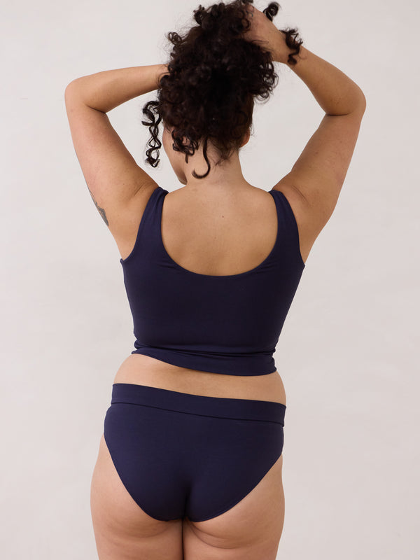 Canadian made bamboo undies. Size inclusive. Free Label Ink Kimmie Undie