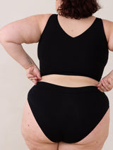 Plus size low rise bamboo underwear made in canada