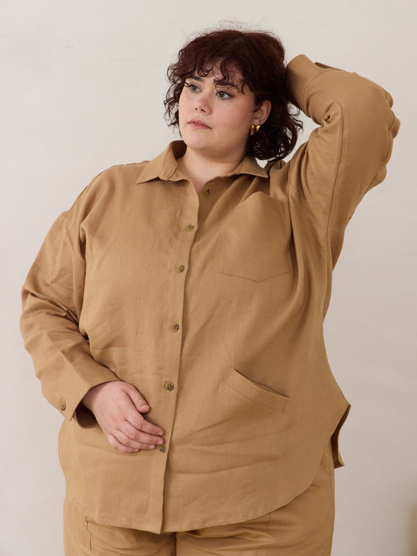 WHEAT CORA SHACKET
