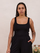 BLACK RINA TANK