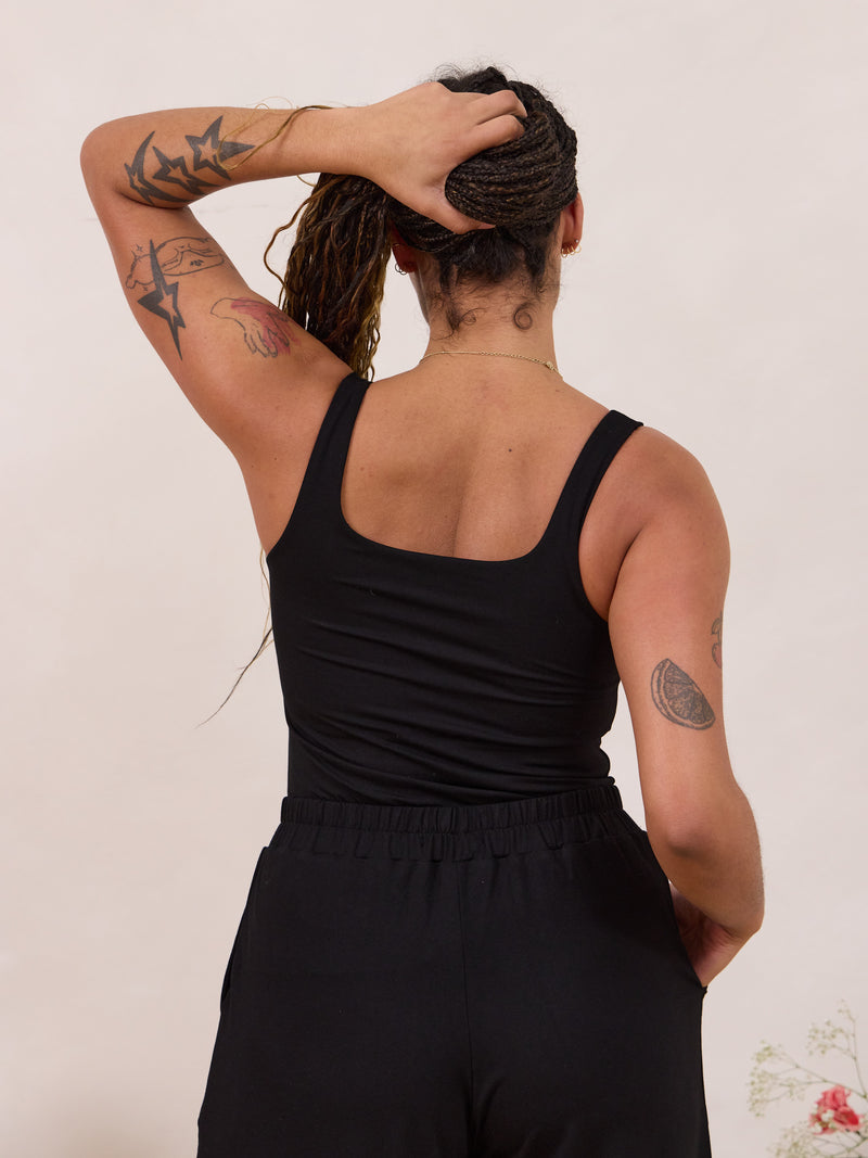 BLACK RINA TANK