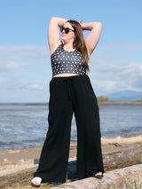 sloane pant ultra wide leg cotton gauze pant bohemian style