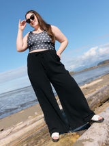 sloane pant ultra wide leg cotton gauze pant bohemian style