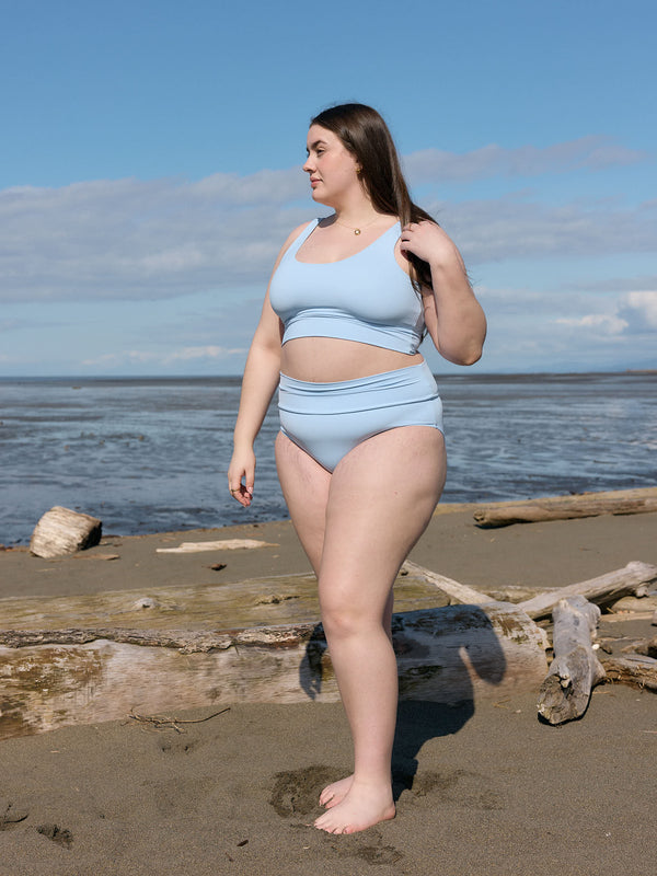 Free Label sustainable swimwear plus size made in canada