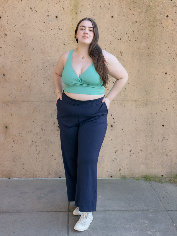 Free Label Ink bamboo loretta pants wide leg plus size pants