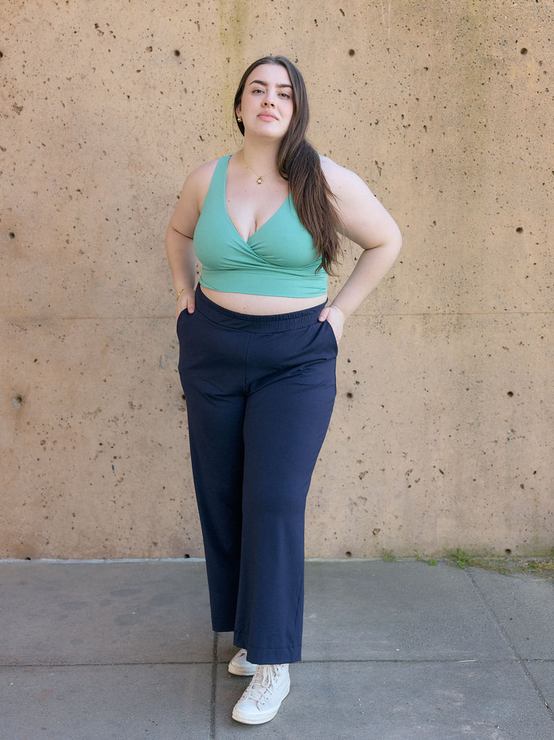 Free Label Ink bamboo loretta pants wide leg plus size pants