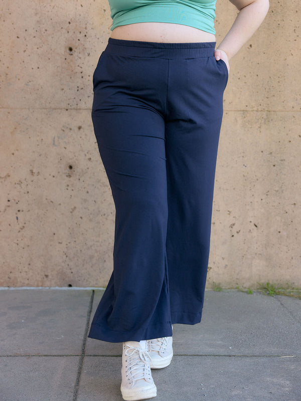 Free Label Ink bamboo loretta pants wide leg plus size pants