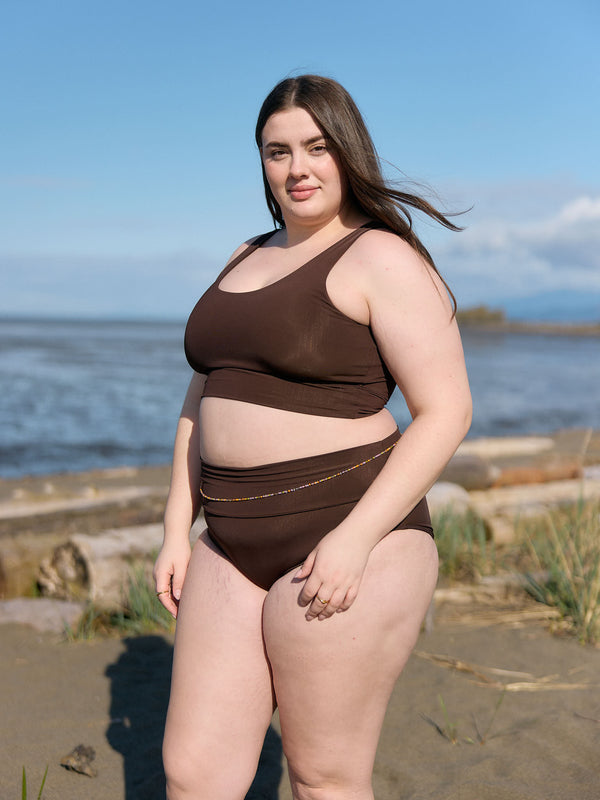 Free Label sustainable swimwear plus size bikini