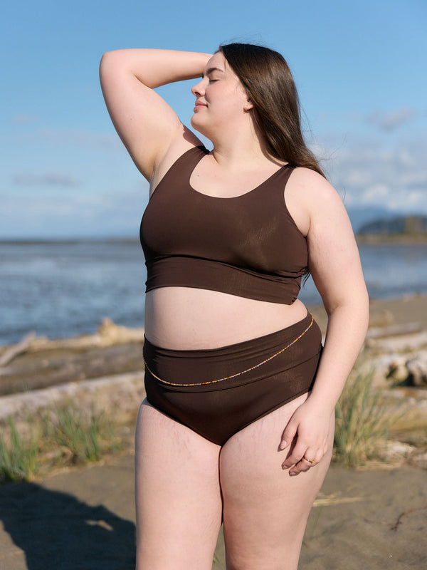 Free Label sustainable swimwear plus size bikini