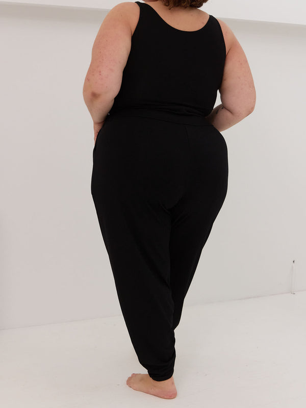 Free Label slow fashion canadian made bamboo harem pant