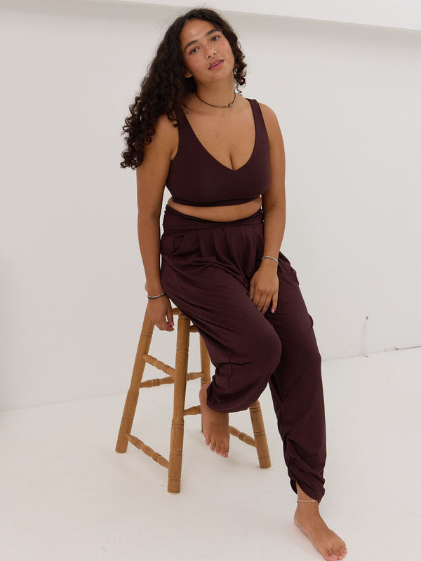 Free Label Cherry Cola Andie Bra. Wireless push up bra for smaller boobs