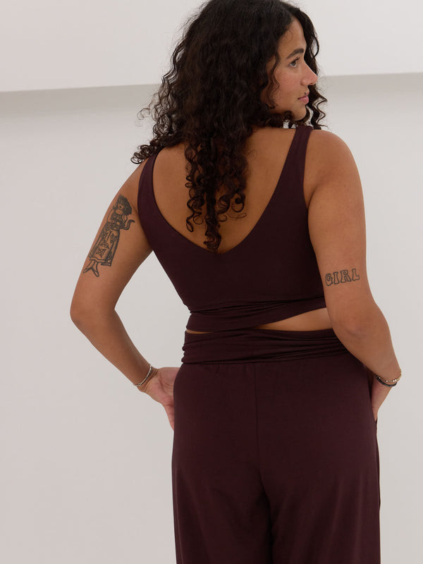Free Label Cherry Cola Andie Bra. Wireless push up bra for smaller boobs